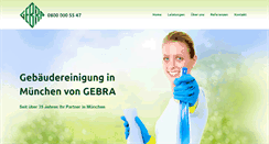 Desktop Screenshot of gebaeudereinigung-muenchen.biz